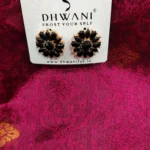 Dhwani Gold Toned Floral Stone Stud Earrings