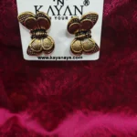 Elegant gold Butterfly Earrings