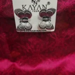 Elegant silver Butterfly Earrings