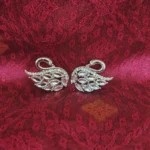 Sparkling Swan Lake Earrings Crystal Wings